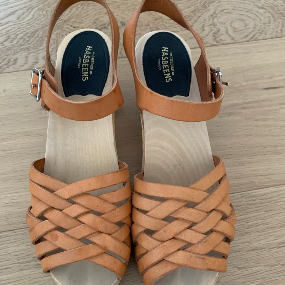 Swedish Hasbeens sandals.  Super cute just too big for me.